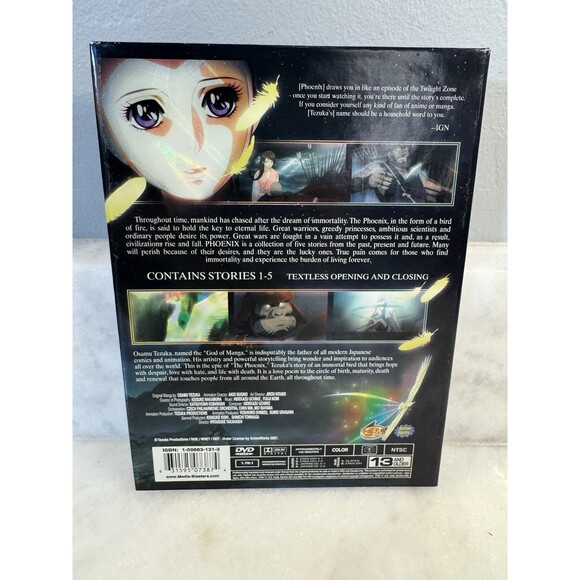 Osamu Tezuka's Phoenix: Persistence of Time, Part 1 (DVD, 2007) - Picture 2 of 6